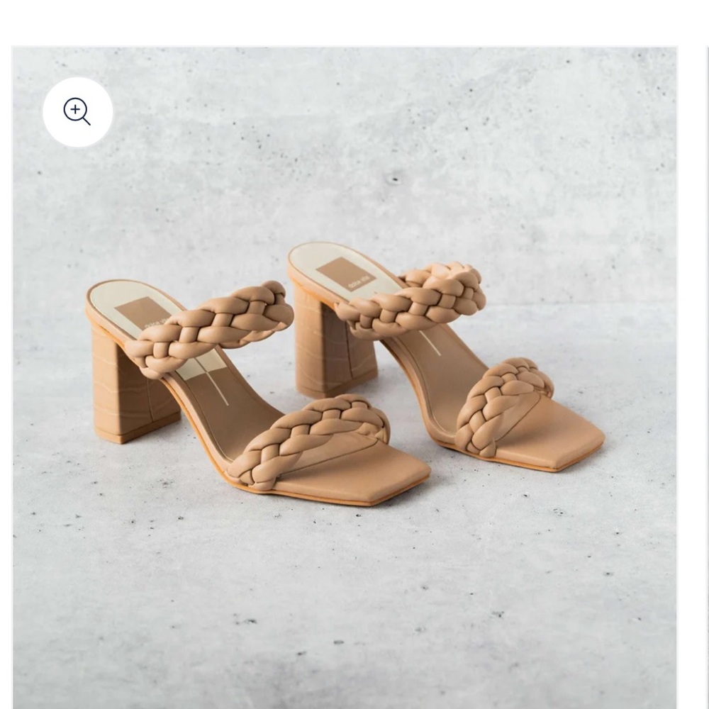 Dolce Vita Paily -Braided Tan Women's Sandal/Heels